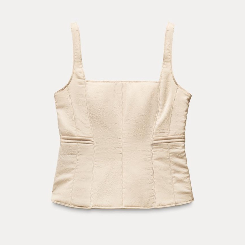 Top Bustier Alchochado Zara Top